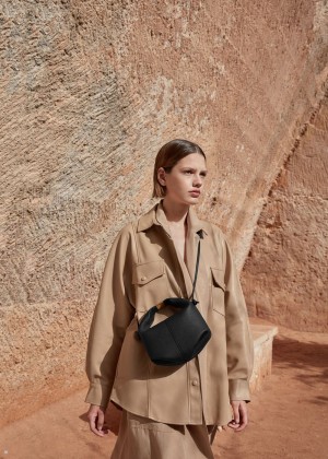 Polene Béri Women's Bags Black | 752-QJIYVP