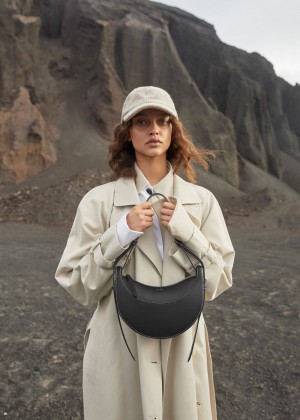 Polene Numéro Dix Women's Bags Black | 754-JMKPFE