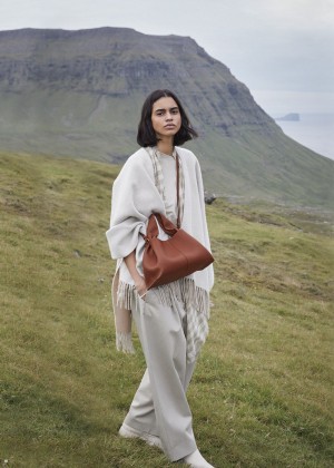 Polene Numéro Neuf Women's Bags Brown | 927-JOPUKR