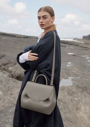 Polene Numéro Un Women's Bags Grey | 243-QCGNJE