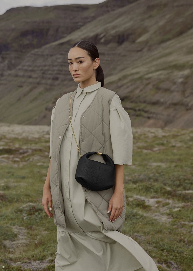 Polene Béri Women's Bags Black | 073-AWFYJH