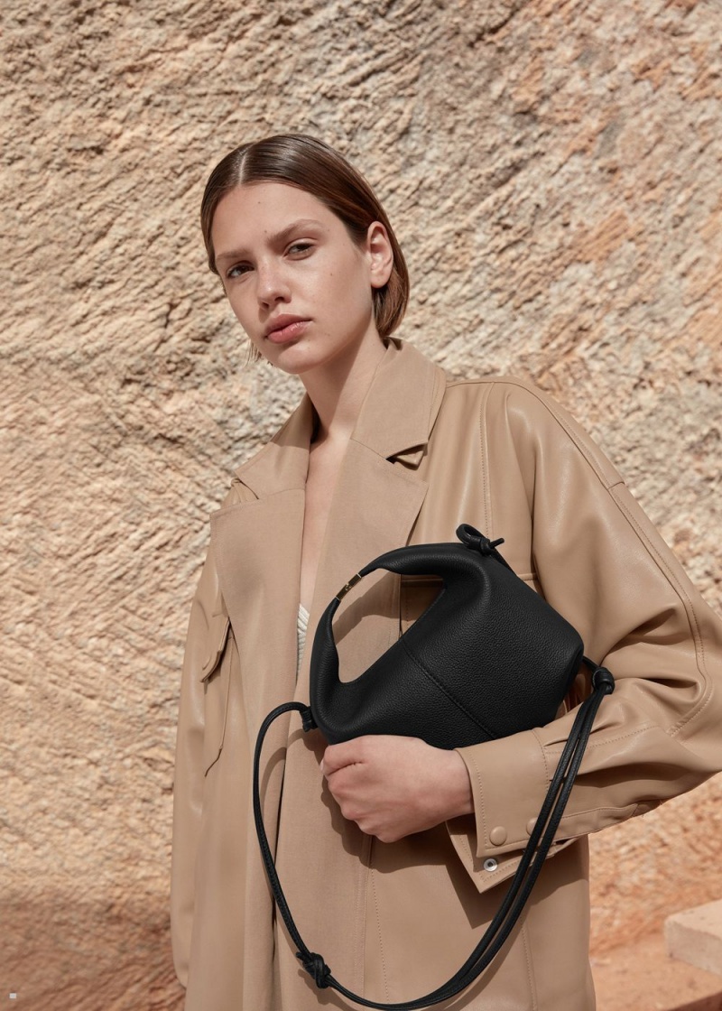 Polene Béri Women's Bags Black | 752-QJIYVP