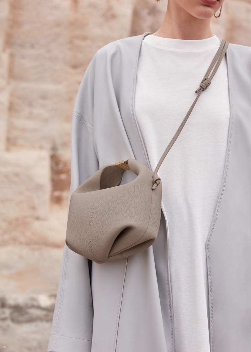 Polene Béri Women's Bags Grey | 013-XKOEZP