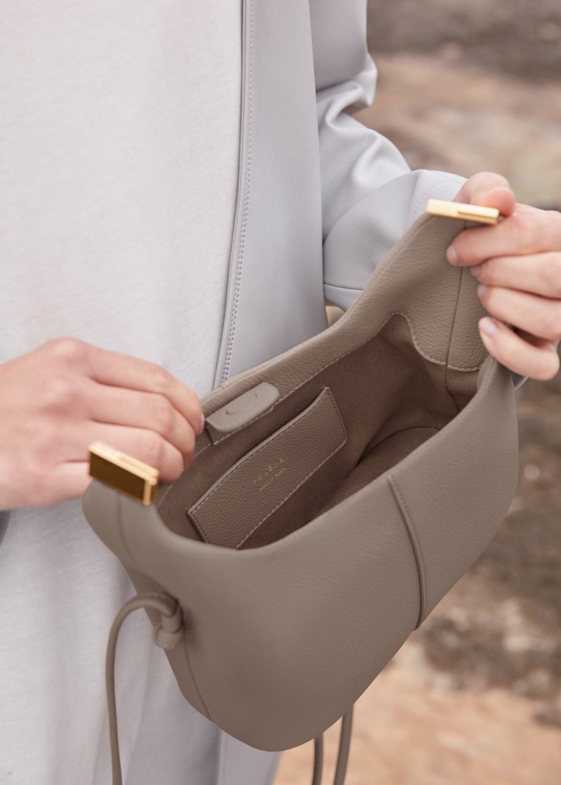 Polene Béri Women's Bags Grey | 013-XKOEZP