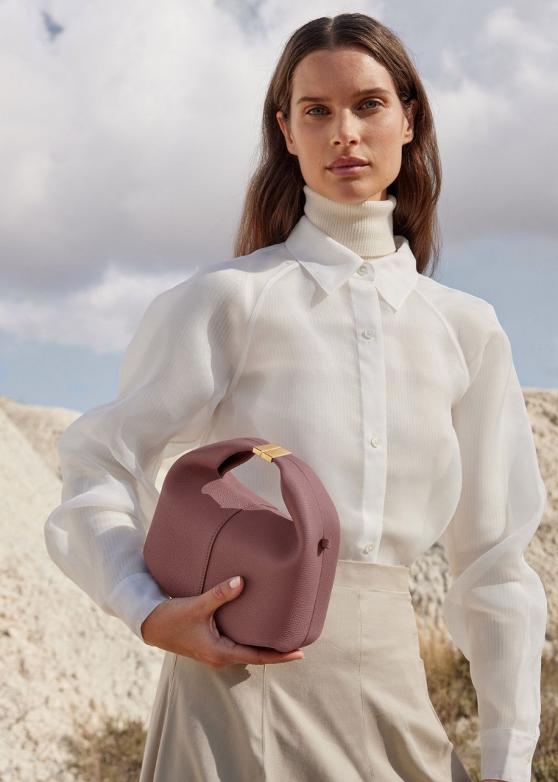 Polene Béri Women's Bags Purple | 614-KAHCNP