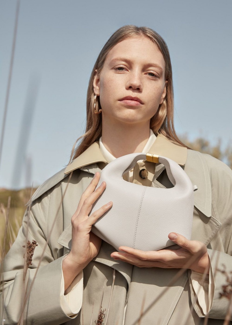 Polene Béri Women's Bags White | 521-DWGITH