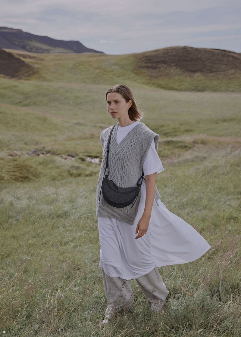 Polene Numéro Dix Women's Bags Black | 231-IFKRPE