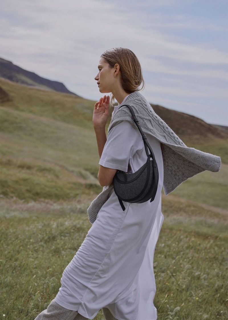 Polene Numéro Dix Women's Bags Black | 231-IFKRPE