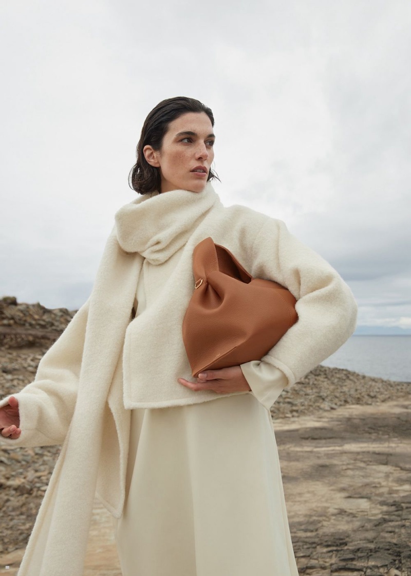 Polene Numéro Neuf Women's Bags Brown | 167-WTFOKE