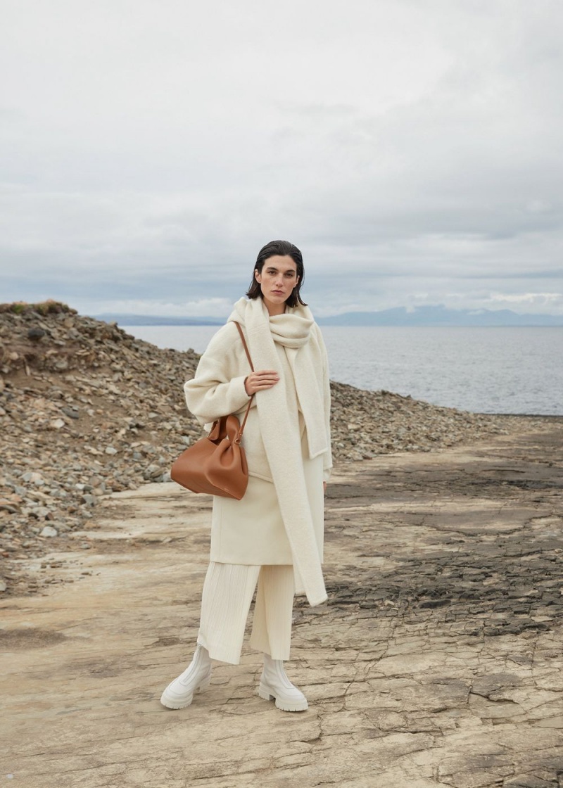 Polene Numéro Neuf Women's Bags Brown | 167-WTFOKE