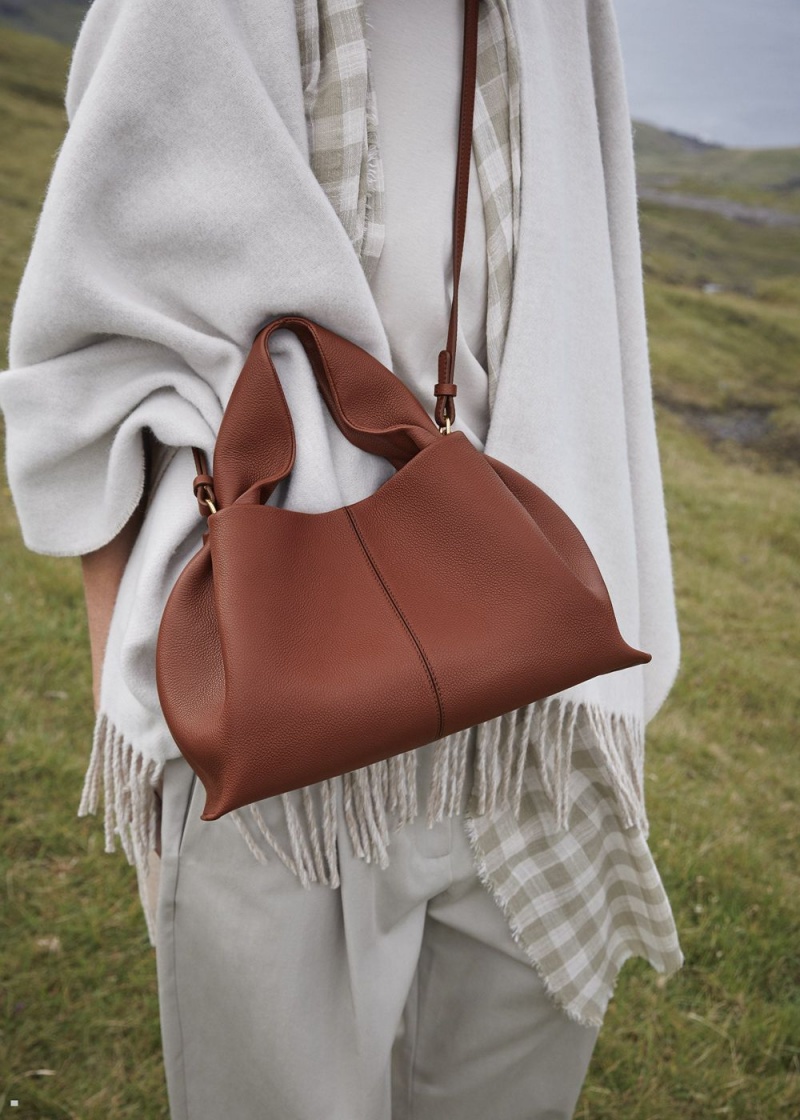 Polene Numéro Neuf Women's Bags Brown | 927-JOPUKR