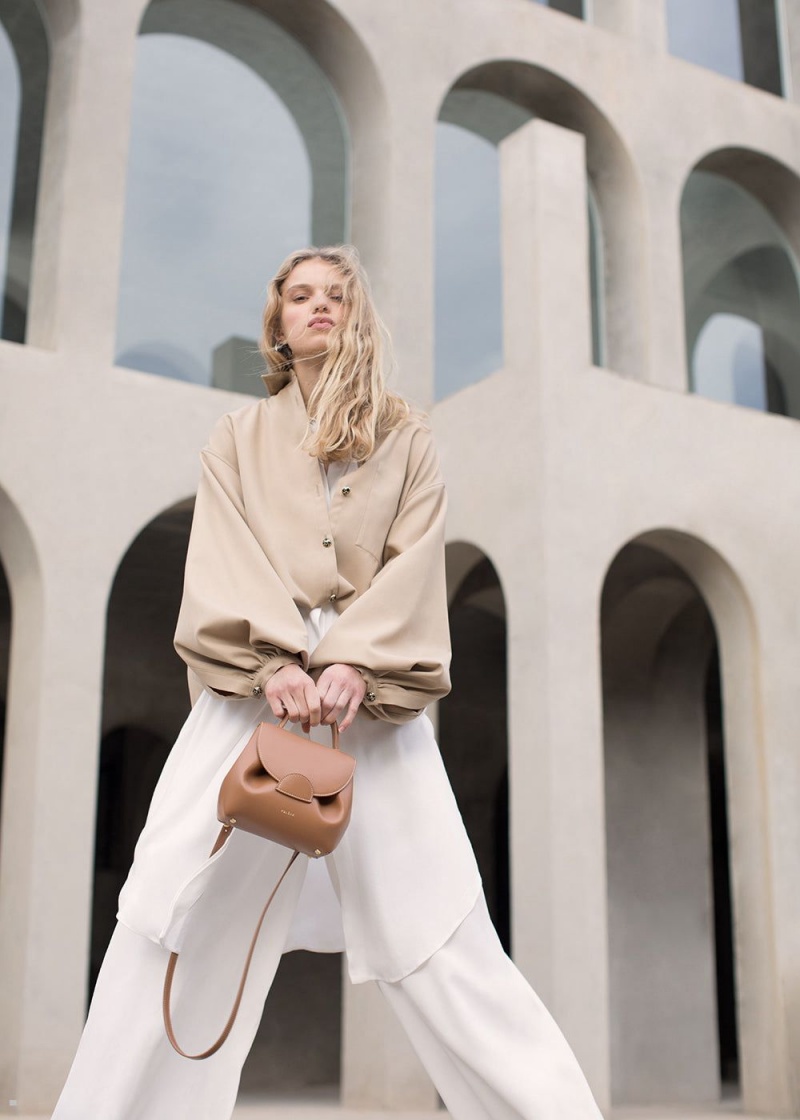 Polene Numéro Un Nano Women's Bags Brown | 075-XEKWIQ