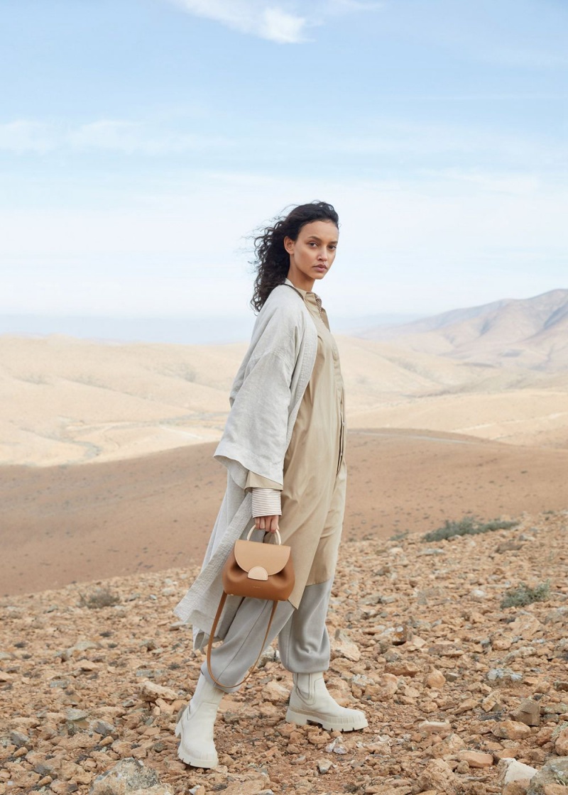 Polene Numéro Un Nano Women's Bags Brown | 278-HMYALU