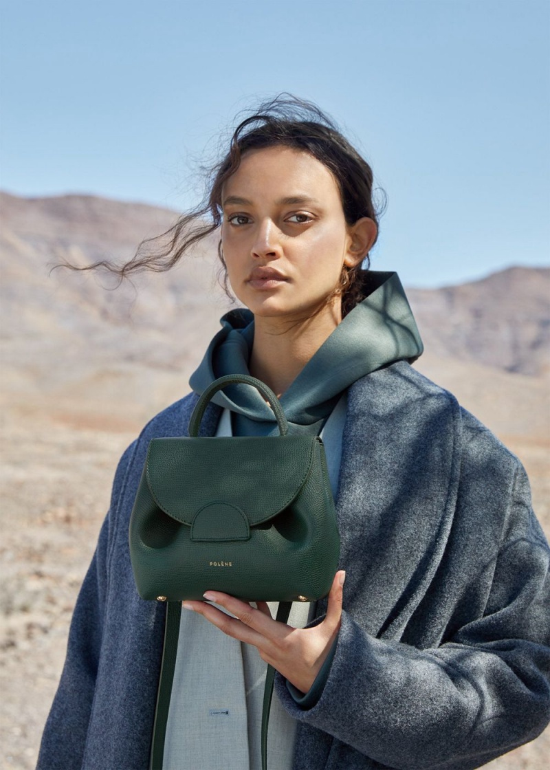 Polene Numéro Un Nano Women's Bags Green | 456-VCFMNG