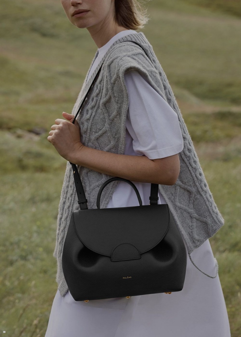 Polene Numéro Un Women's Bags Black | 380-LJKSIW