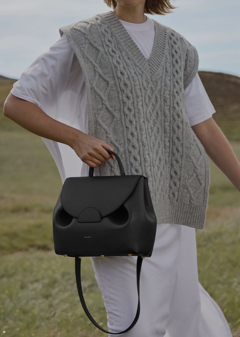 Polene Numéro Un Women's Bags Black | 380-LJKSIW