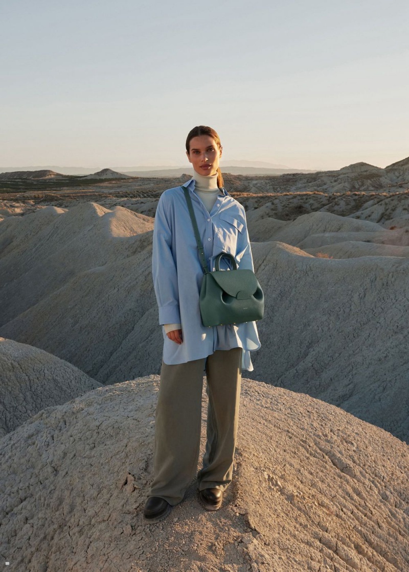 Polene Numéro Un Women's Bags Dark Green | 782-YVKOCI