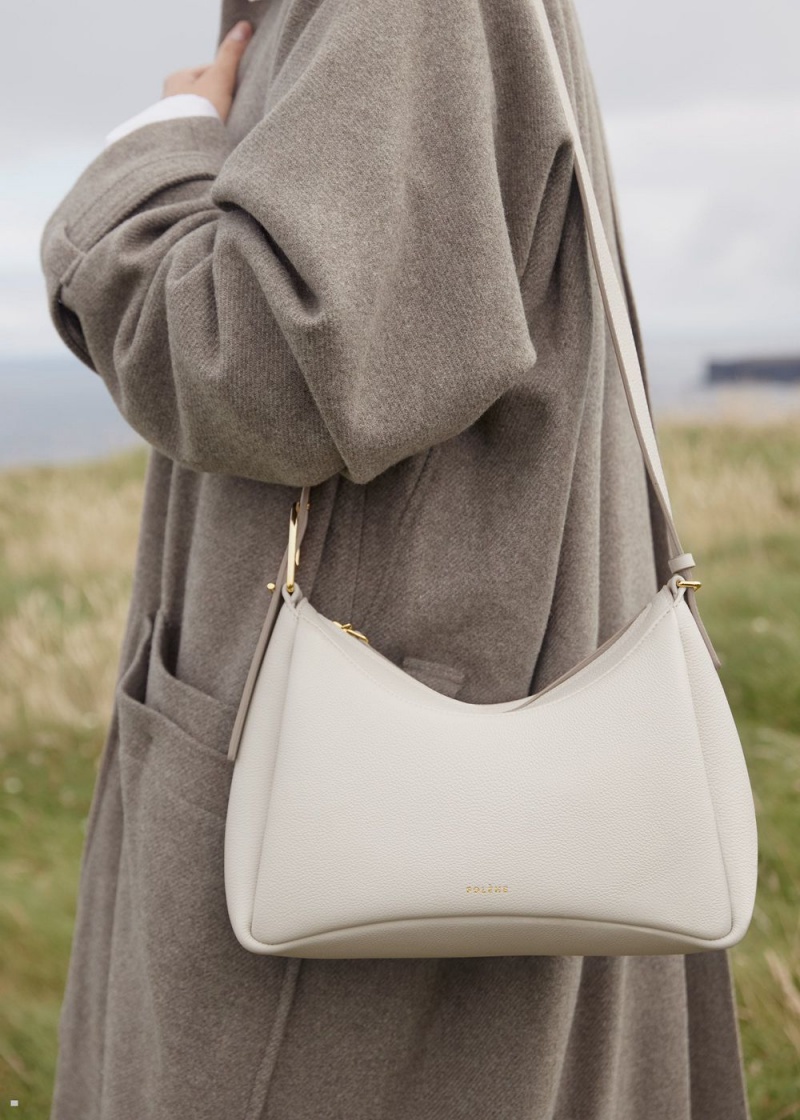 Polene Umi Women's Bags White | 937-RWEDAP