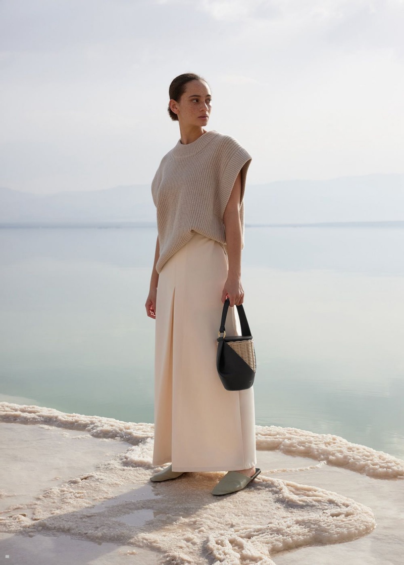 Polene Yké Women's Bags Black | 164-OTIZKW
